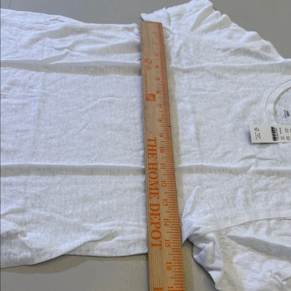 J. Crew New relaxed linen T-shirt Size XXS - Picture 6 of 11
